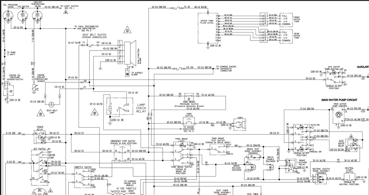 Volvo Drum Compactor DD90 Wiring Diagram