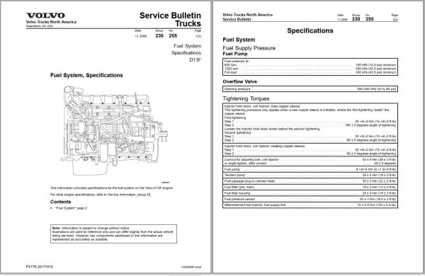 Volvo Engine D13 Service Manual 2