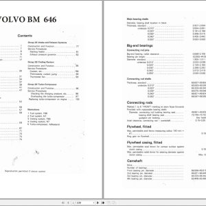 Volvo Engine TD42 Service Repair Manual 1