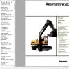 Volvo Excavator AKERMAN EW200 Service and Repair Manual 1
