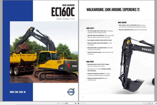 Volvo Excavator EC160C L Service Repair Manual 1