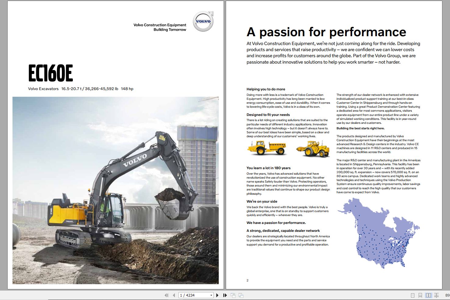 Volvo Excavator EC160E L Service Repair Manual 1