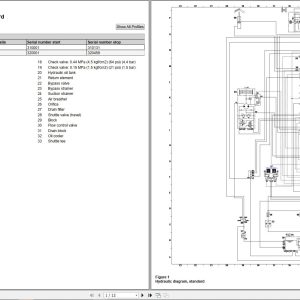 Volvo Excavator EC220E LR Hydraulic Diagram 1