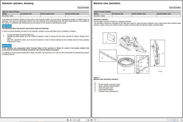 Volvo Excavator EC220E LR Service Repair Manual 1