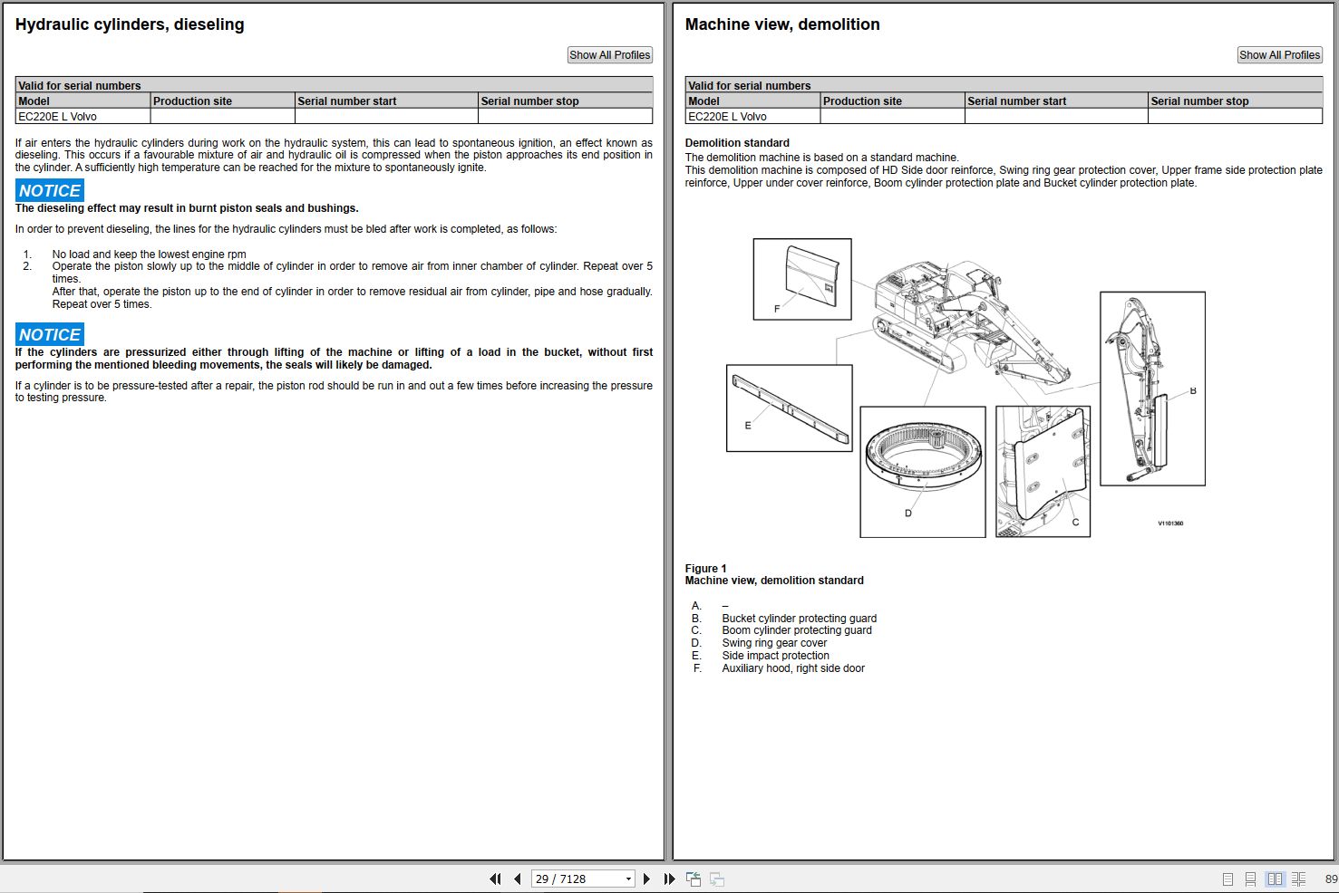 Volvo Excavator EC220E LR Service Repair Manual 1