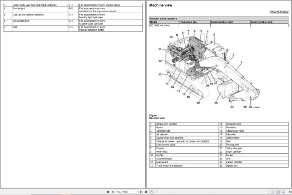 Volvo Excavator EC220E NH Service Repair Manual 1