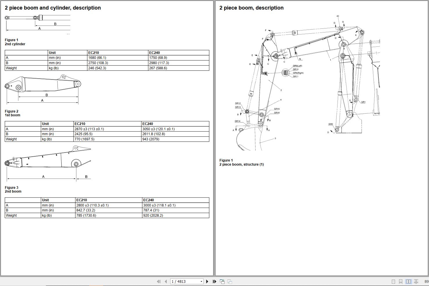 Volvo Excavator EC240 LR Service Repair Manual 1