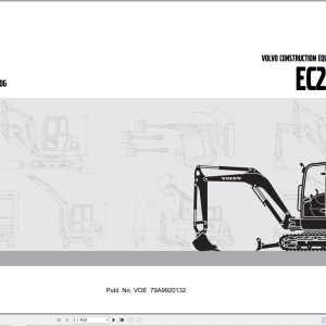Volvo Excavator EC27C Parts Catalog VOE79A9920132 1