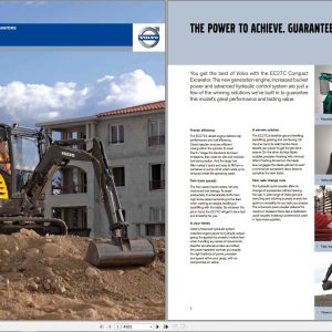 Volvo Excavator EC27C Service Repair Manual 1