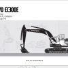 Volvo Excavator EC300E Parts Catalog 20043189 E 1