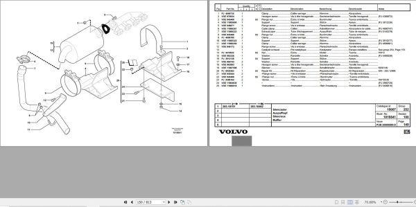 Volvo Excavator EC35 Parts Catalog PUB20008699 D 2