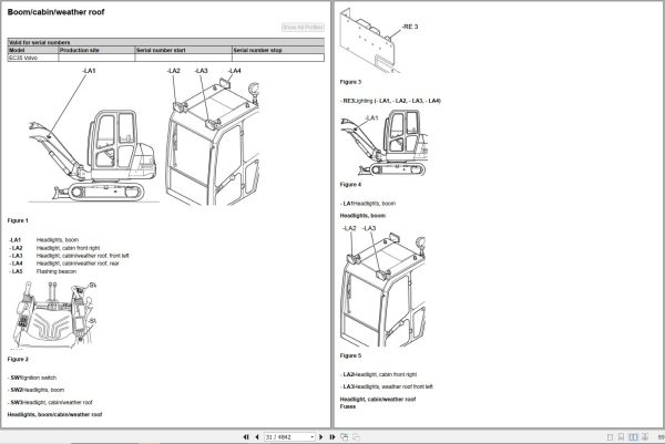 Volvo Excavator EC35 Service Repair Manual 1