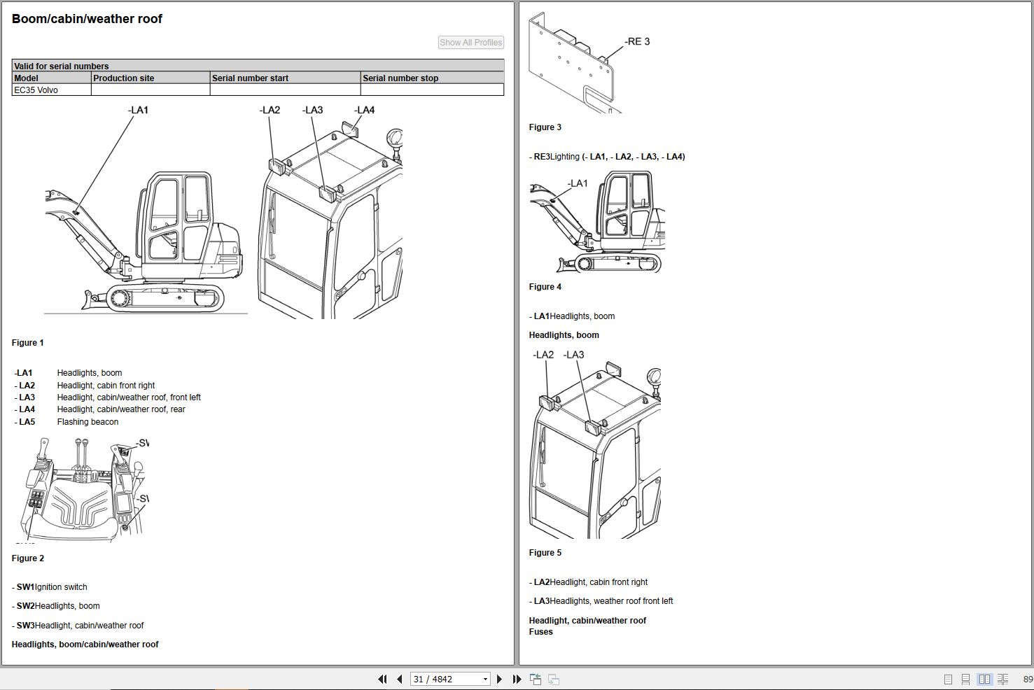Volvo Excavator EC35 Service Repair Manual 1