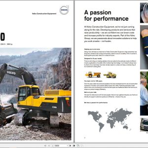 Volvo Excavator EC350D Service Repair Manual 1