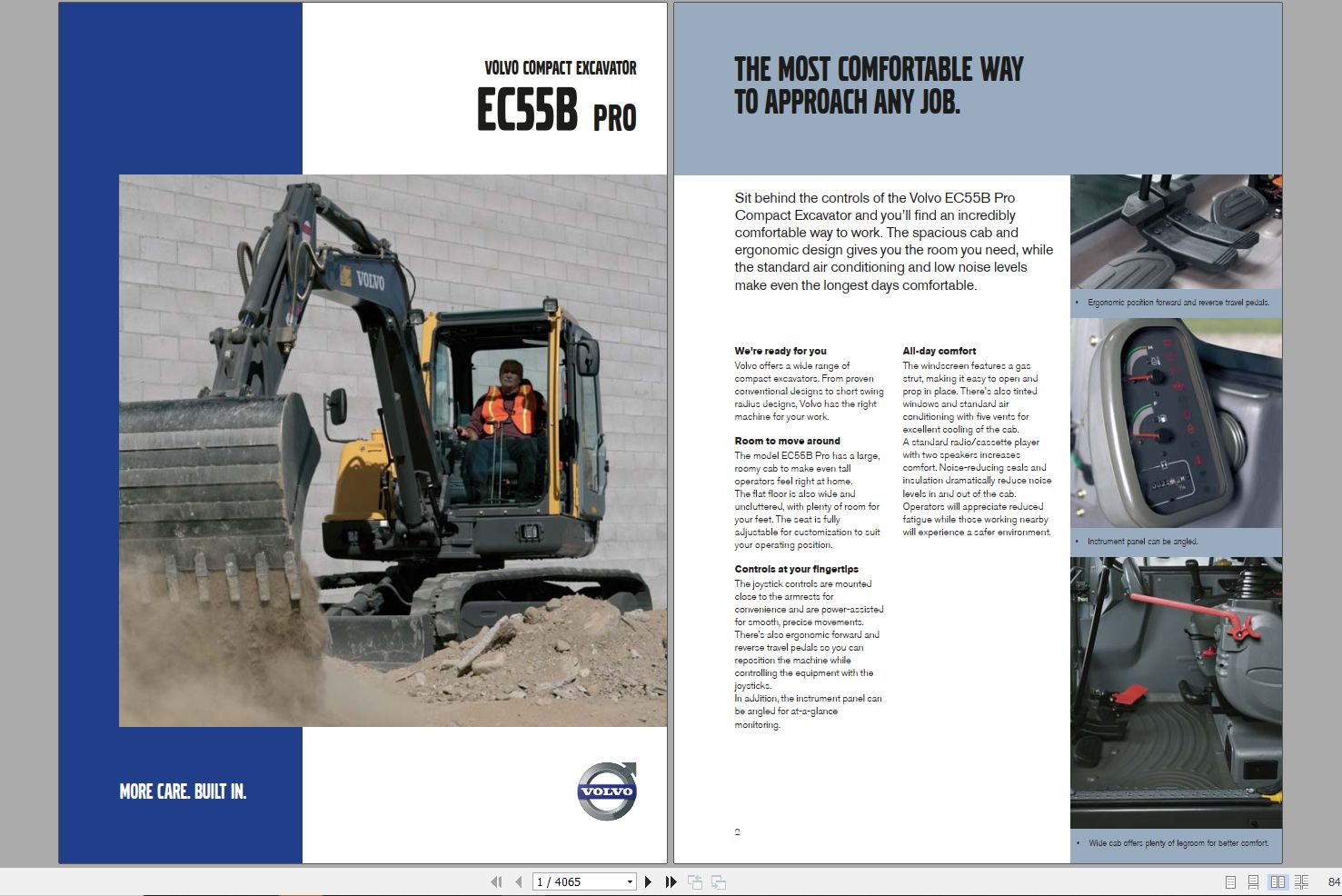 Volvo Excavator EC55B Service Repair Manual 1