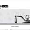 Volvo Excavator ECR50D Parts Catalog 20036558 C 1