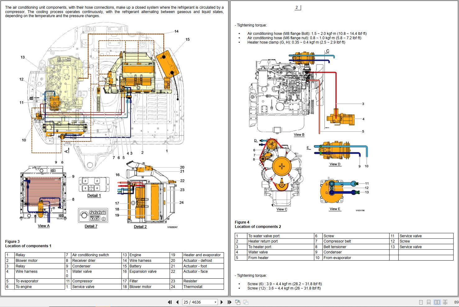 Volvo Excavator ECR58 Parts and Service Repair Manual 1