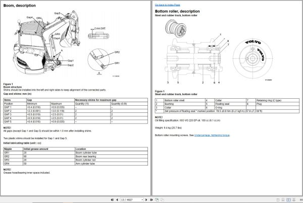 Volvo Excavator ECR58D Service Repair Manual 1