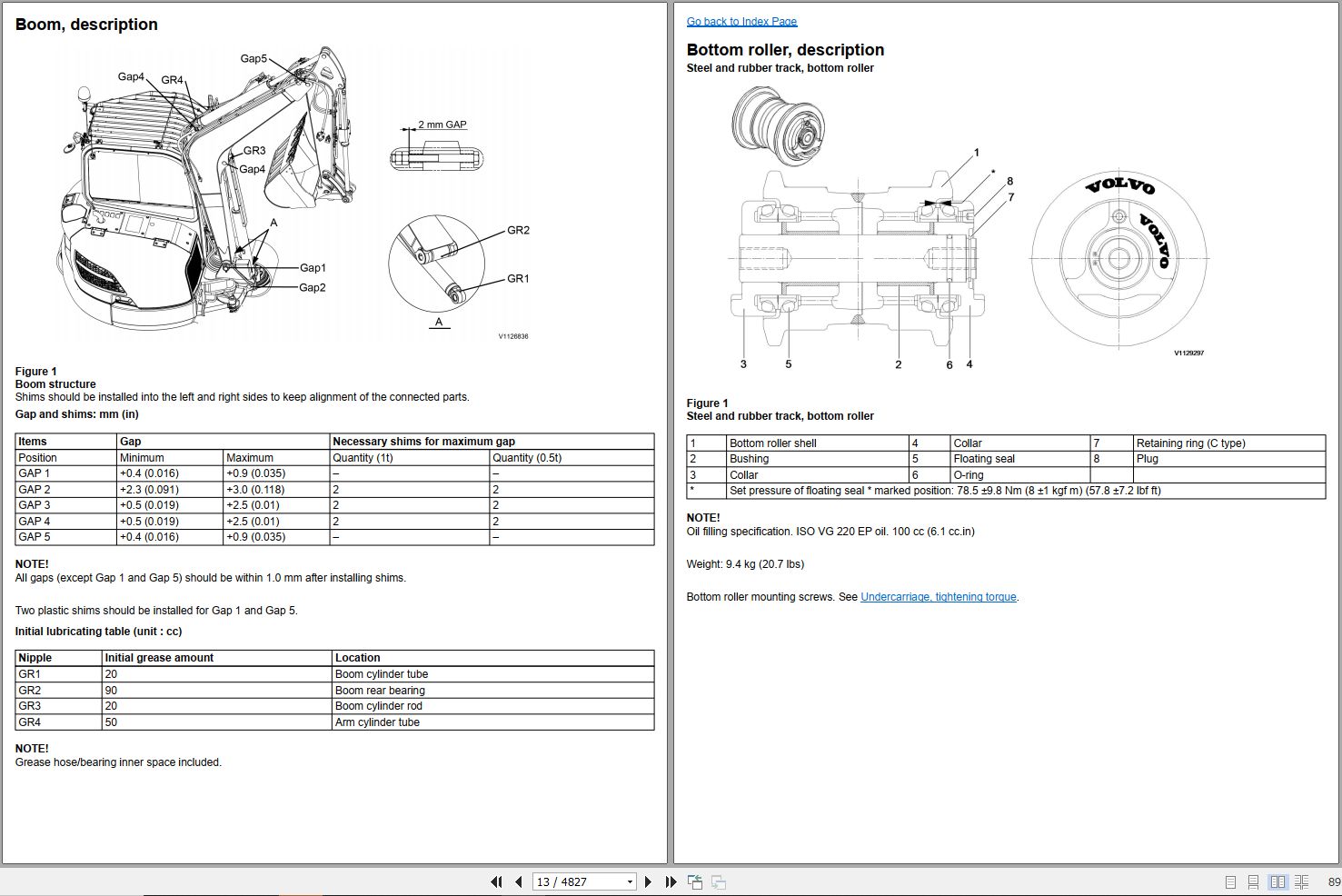 Volvo Excavator ECR58D Service Repair Manual 1
