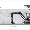 Volvo Excavator ECR88 Parts Catalog PUB20009001 D 1