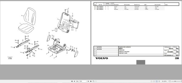 Volvo Excavator ECR88 Parts Catalog PUB20009001 D 2