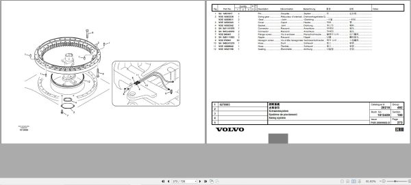 Volvo Excavator ECR88 Parts Catalog PUB20009002 D 2