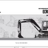 Volvo Excavator ECR88 Parts Catalog PUB20021256 D 1