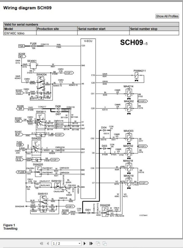Volvo Excavator EW140C Service and Repair Manual 3