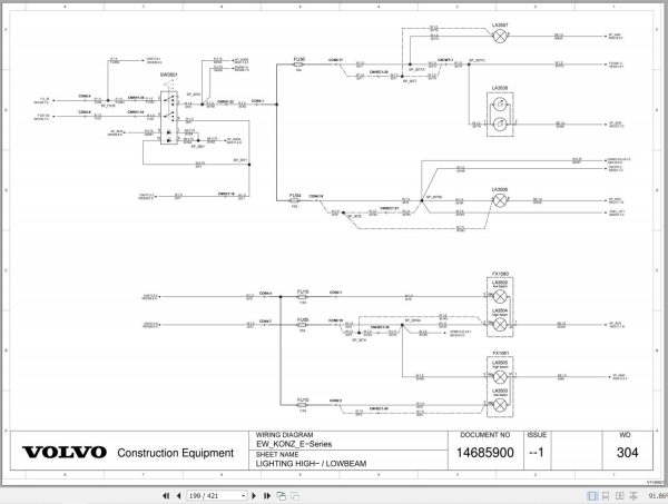 Volvo Excavator EW160E Service and Repair Manual 4