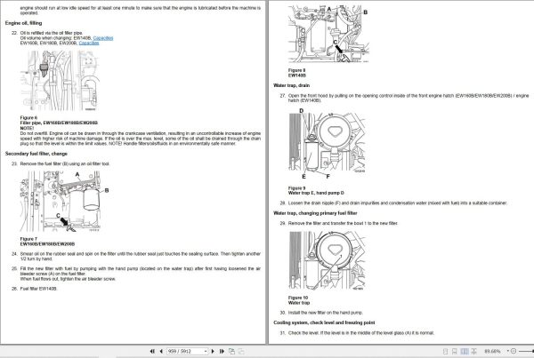Volvo Excavator EW200B Service and Repair Manual 3