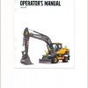Volvo Excavator EW205D Operators Manual 20037168 E 1