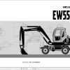 Volvo Excavator EW55B Parts Catalog VOE74G9920020 1