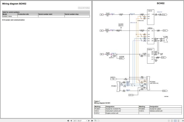 Volvo Excavator EW60C Service Repair Manual 2