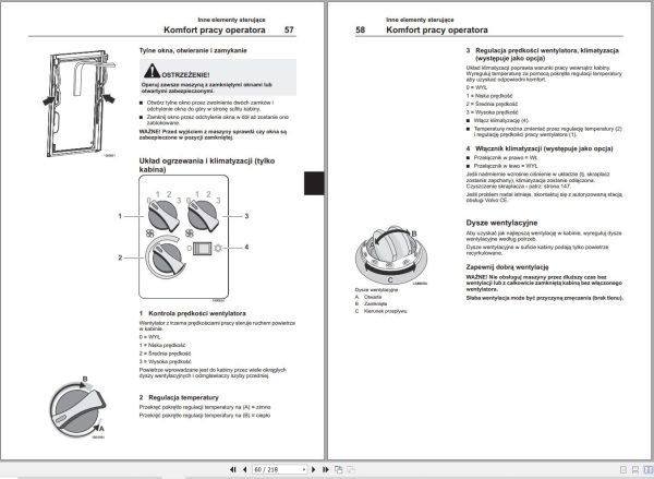 Volvo Loader BL70 BL71 BL71PLUS Operators Manual VOE48A10043581 PL 2