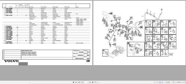 Volvo Loader L110F Parts Catalog 20021223 G 2