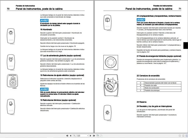 Volvo Loader L150G L180G L220G Instruction Manual PUB20024224 A ES 2