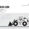 Volvo Loader L220H Parts Catalog 20053804 A 1