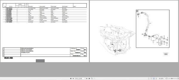 Volvo Loader L90H Parts Catalog 20062186 B 2