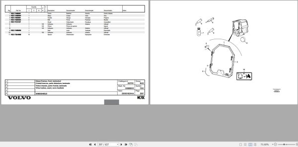 Volvo Loader MC70C Operators Manual 20051634 A 2