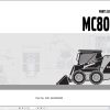 Volvo Loader MC80B Operators Manual VOE64C9920065 1