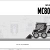 Volvo Loader MC80B Parts Catalog VOE64C9920065 1