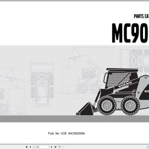 Volvo Loader MC90B Parts Catalog VOE64C9920066 1