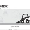 Volvo Loader MC95C Parts Catalog 20051638 A 1