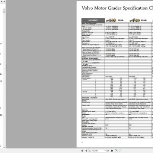 Volvo Motor Grader G726B Service and Repair Manual 1