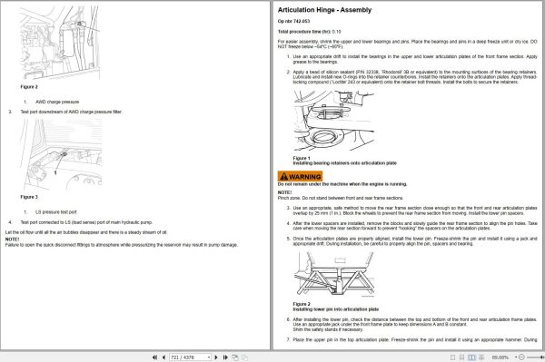 Volvo Motor Grader G730B Service and Repair Manual 3 1