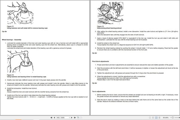 Volvo Motor Grader G736VHP Service and Repair Manual 3