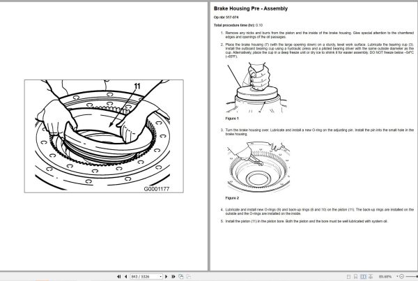 Volvo Motor Grader G746VHP Service and Repair Manual 2 1