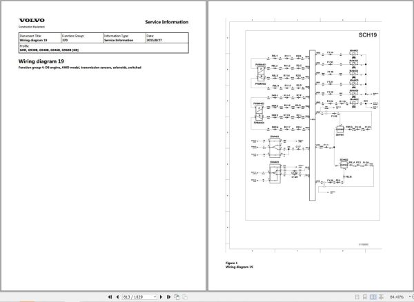 Volvo Motor Grader G930B Service and Repair Manual 2