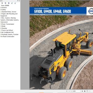 Volvo Motor Grader G940B Service and Repair Manual 1