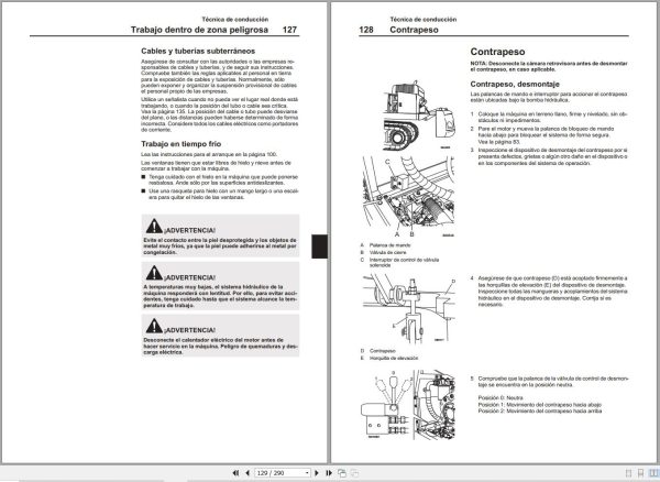 Volvo Pipelayer PL4608 Instruction Manual VOE33B1005117 ES 2